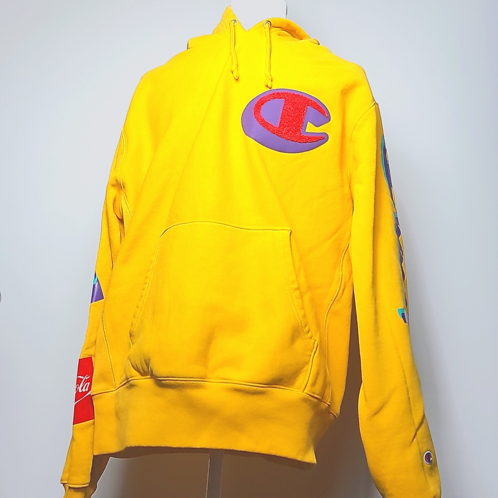 Champion X Coca-Cola hoodie L